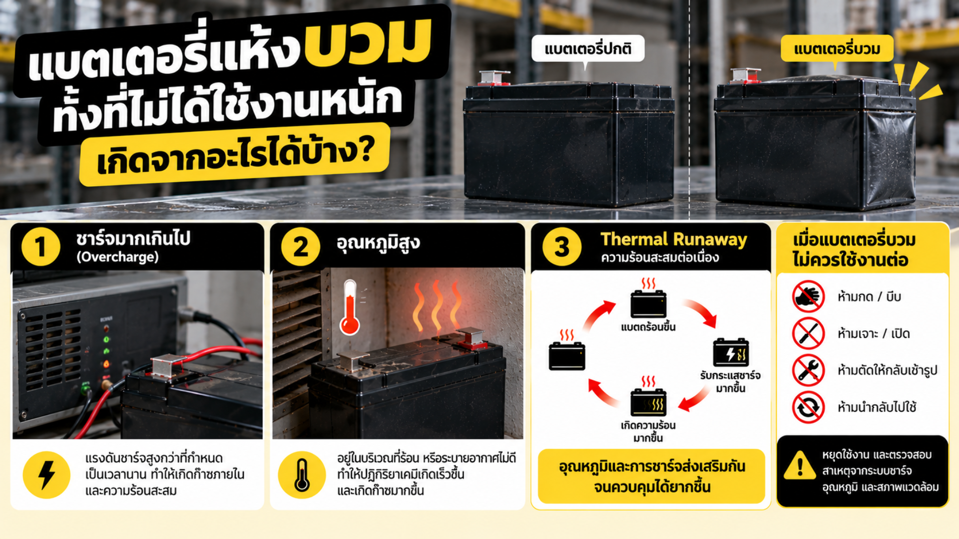 แบตเตอรี่แห้ง