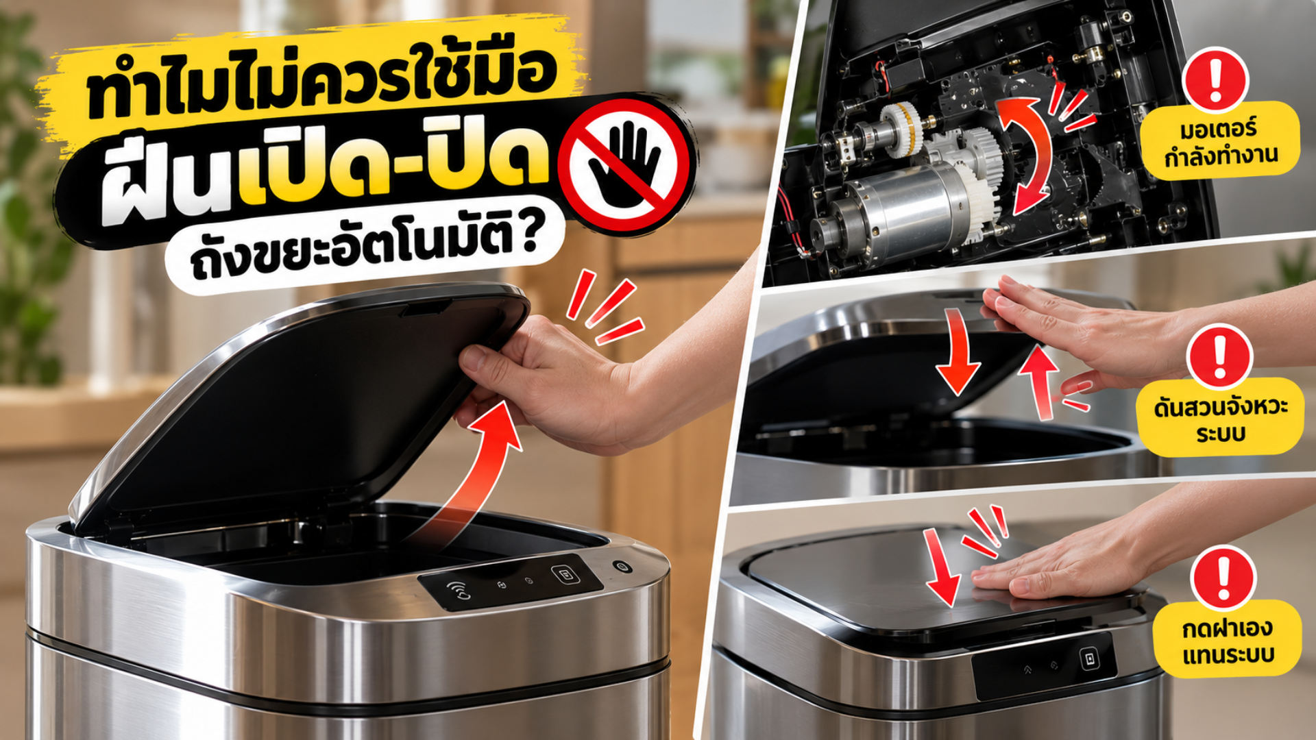 ถังขยะอัตโนมัติ